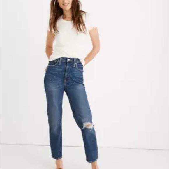 Madewell The Mom Jean - Picture 1 of 9